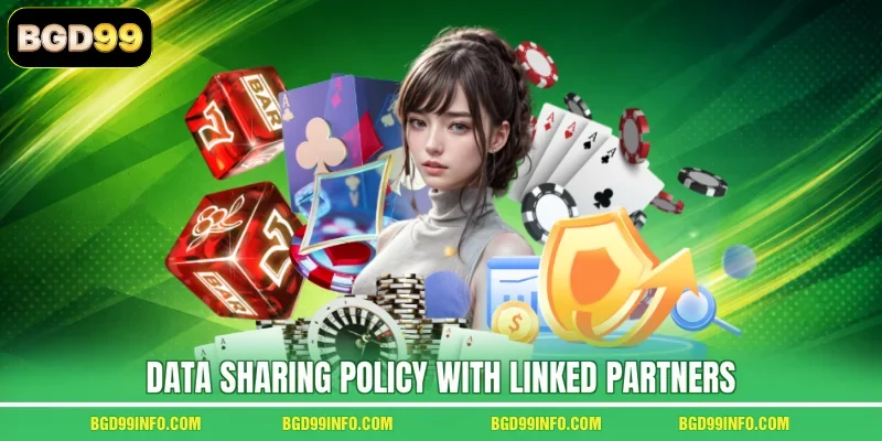 Data sharing policy with linked partners
