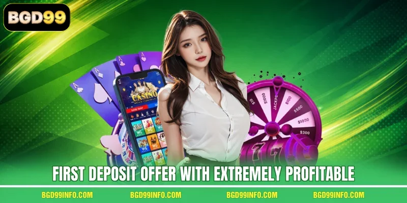 First deposit offer with extremely profitable